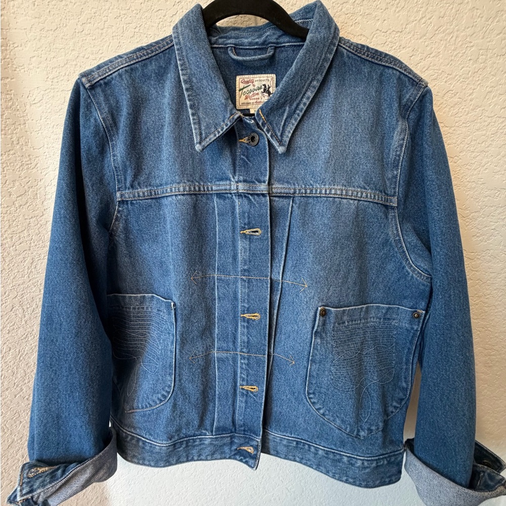Tecovas Light Blue Jean Jacket - Picture 4 of 6